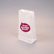 Custom-Printed White Kraft 6-lb Bag